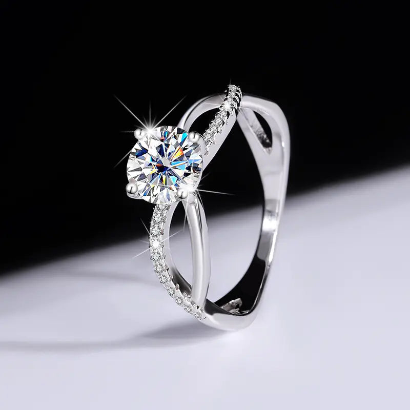 Moissanite Ring