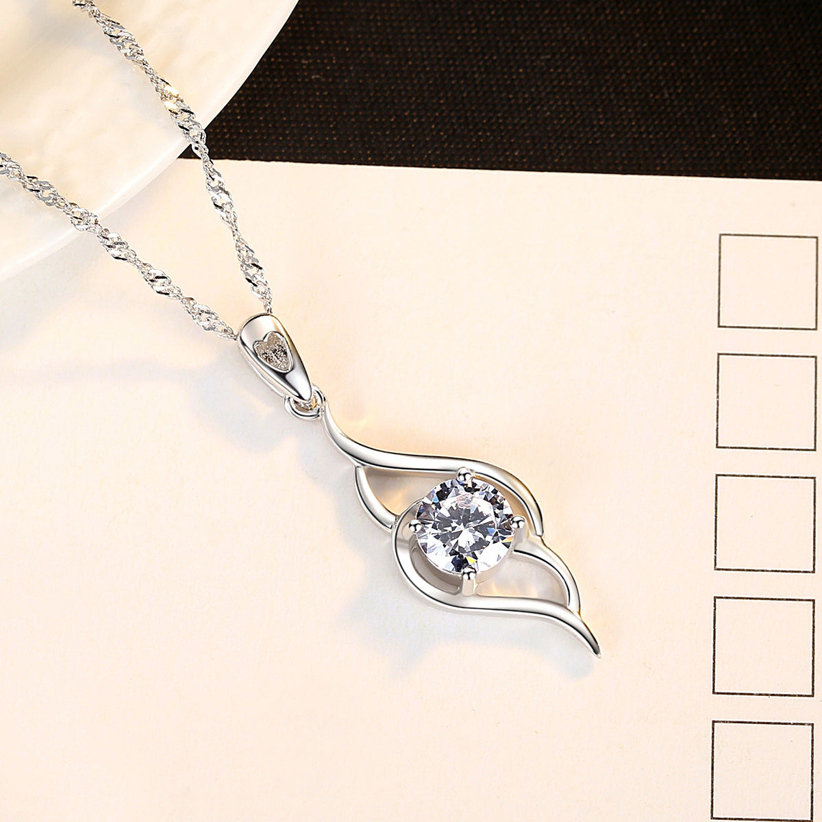 S925 Silver Pendant Necklace