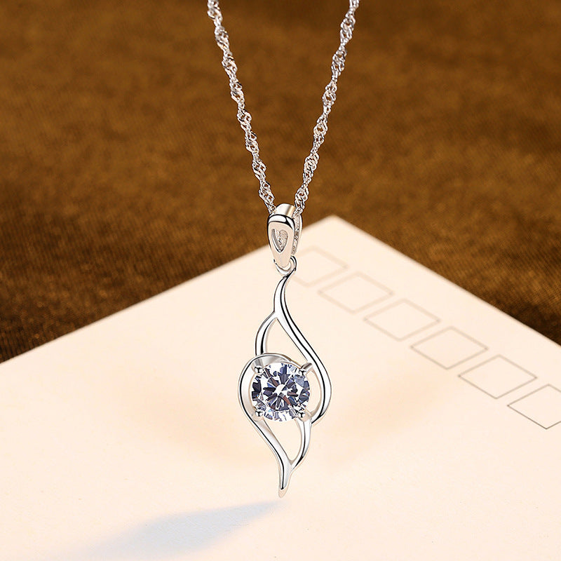 S925 Silver Pendant Necklace