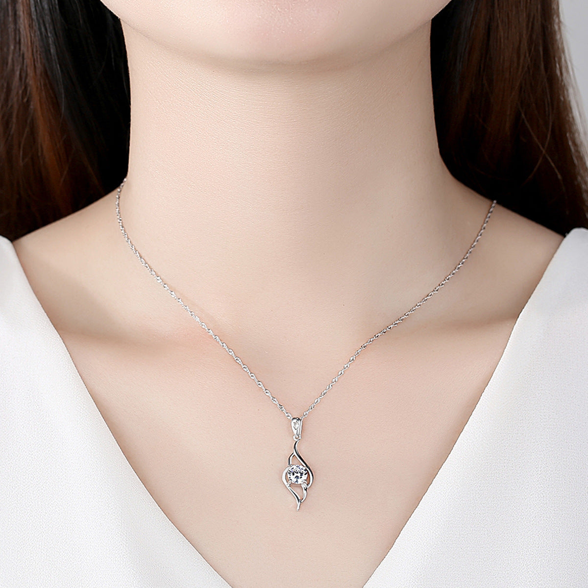S925 Silver Pendant Necklace