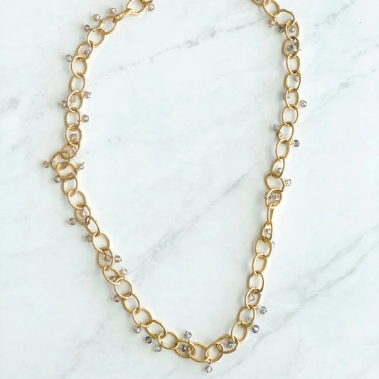 Chain Droplet Necklace