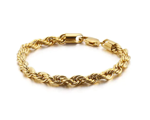 Twist Rope Chain Bracelet