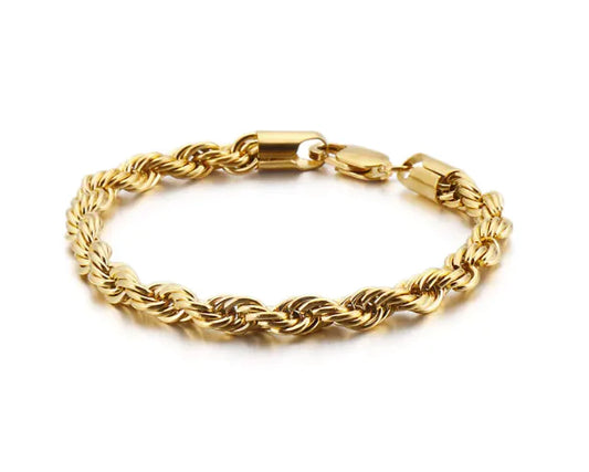 Twist Rope Chain Bracelet