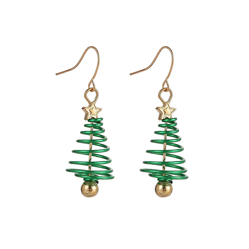 Christmas Tree Earrings