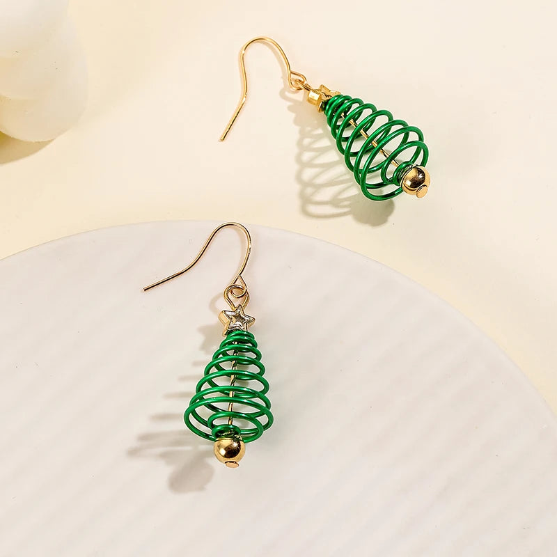 Christmas Tree Earrings