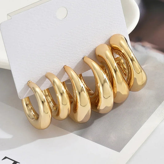 Geometry Earrings Set