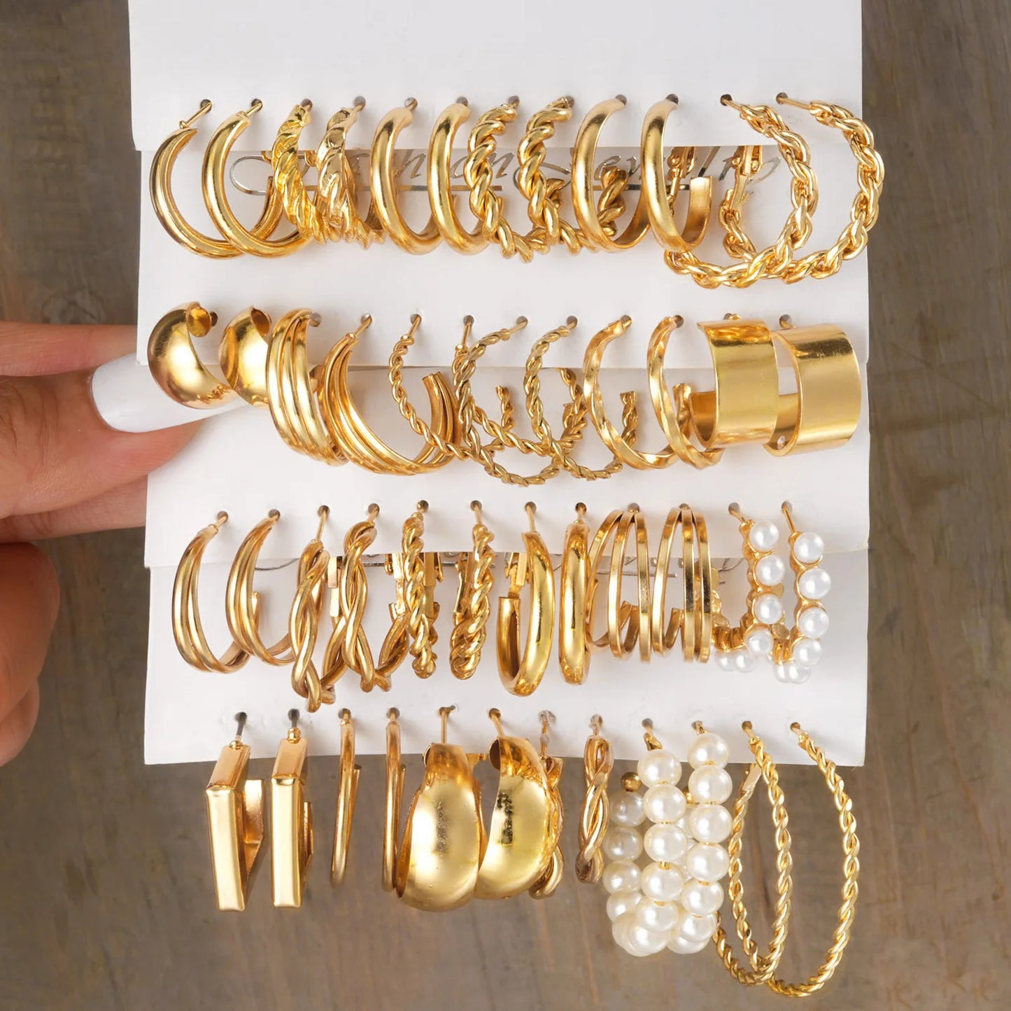 24 Pair Earrings Set