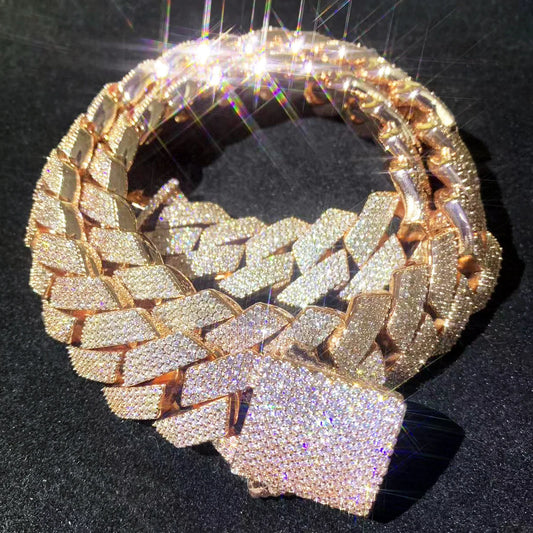 Iced Out Gold Chain