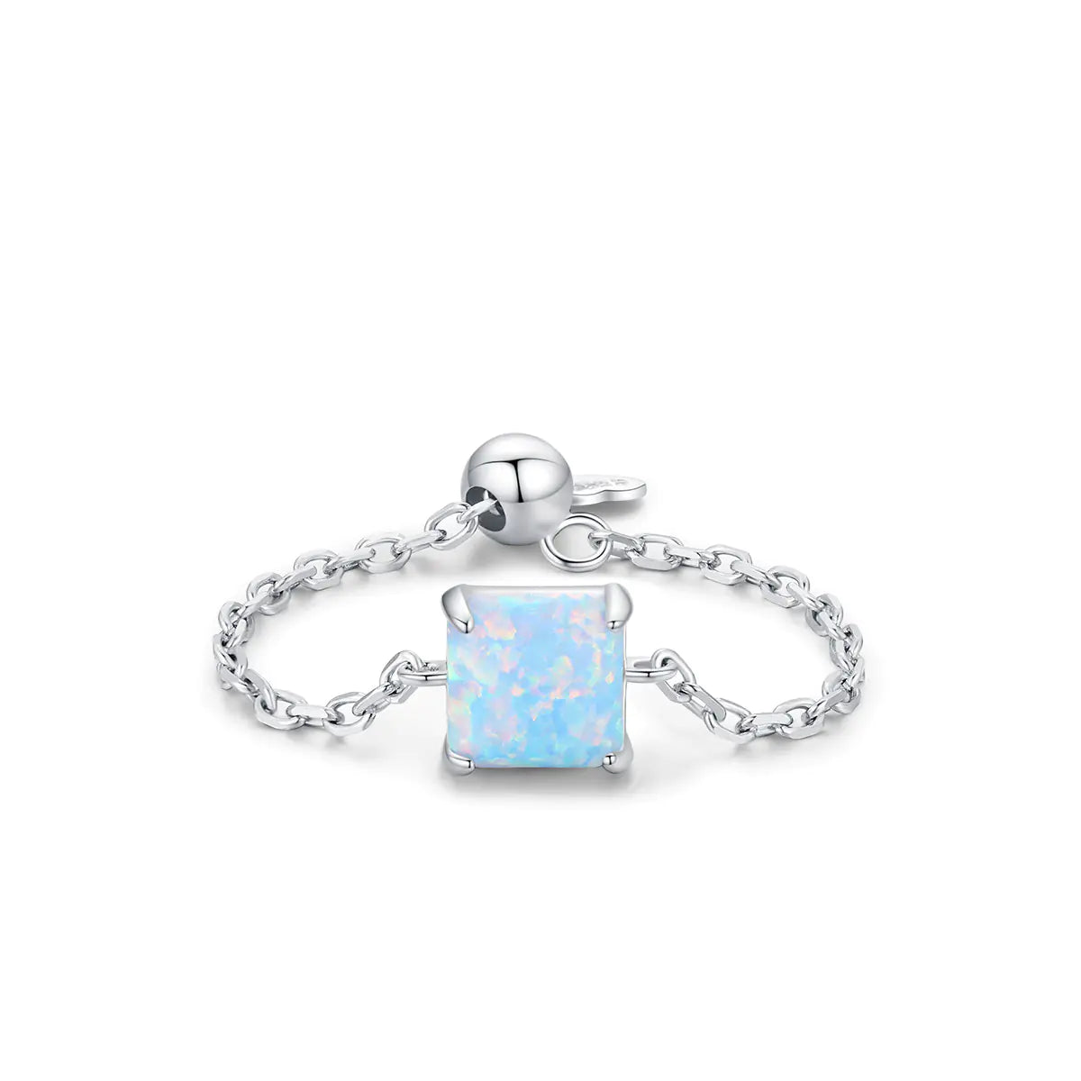 Chic Adjustable Silver Ring